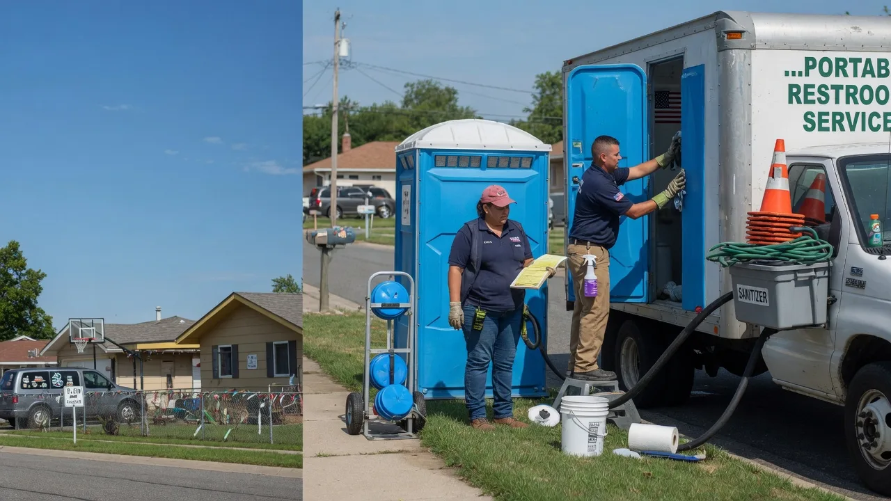 Portable Toilet Rental in Midland, MI near me